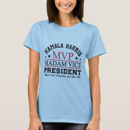 Camiseta Minimalista de Kamala Harris MVP 2024