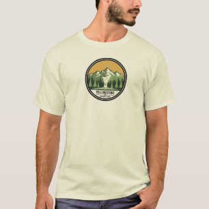 Camiseta Minimalista do Parque Nacional de Yellows