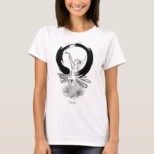 Camiseta Minimalista Élevé Ballerina Enso (Frente)