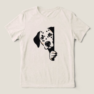 Camiseta Minimalista Feminina Olhar de Dalmata Bri