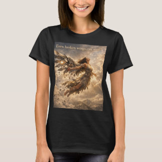 Camiseta Minimalista Inspiradora – Camisa de Citaç