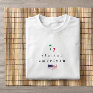 Camiseta Minimalista italiano americano   Boho Heritage Shi