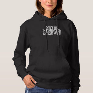 Camiseta Minimalista Não seja intimidado pelo vinho tinto