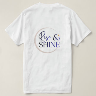 Camiseta minimalista Rise & Shine