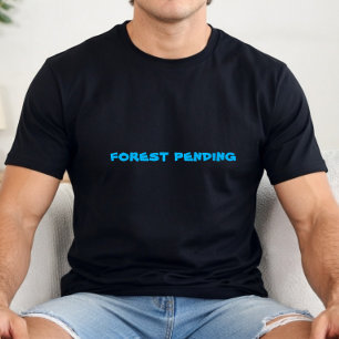 Camiseta Mínimo amante da natureza turquesa