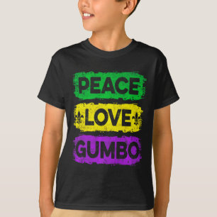 Camiseta Mínimo Amor Paz Gumbo Vintage Novo
