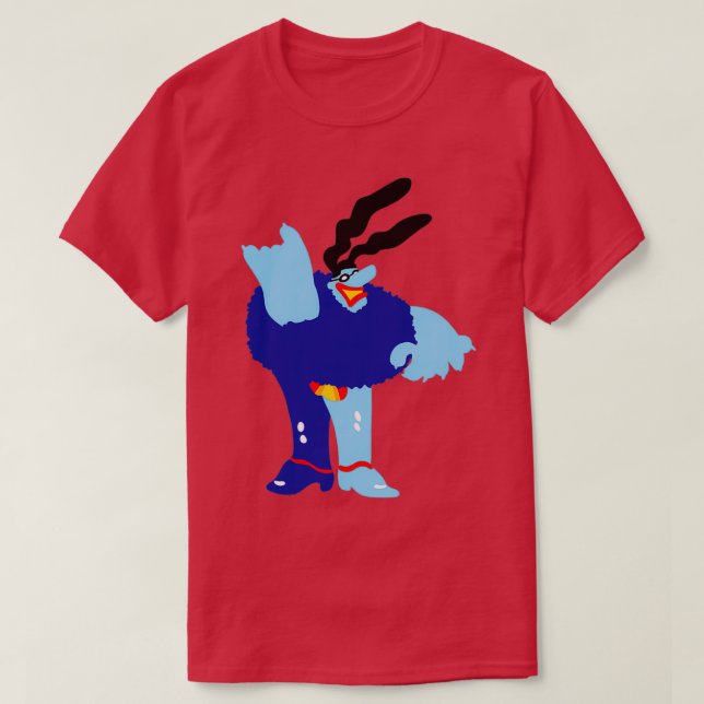 Camiseta Mínimo Blue Meanie (Frente do Design)