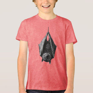 Camiseta Mínimo de Bat Sapatinho, Simples Na moda Divertido