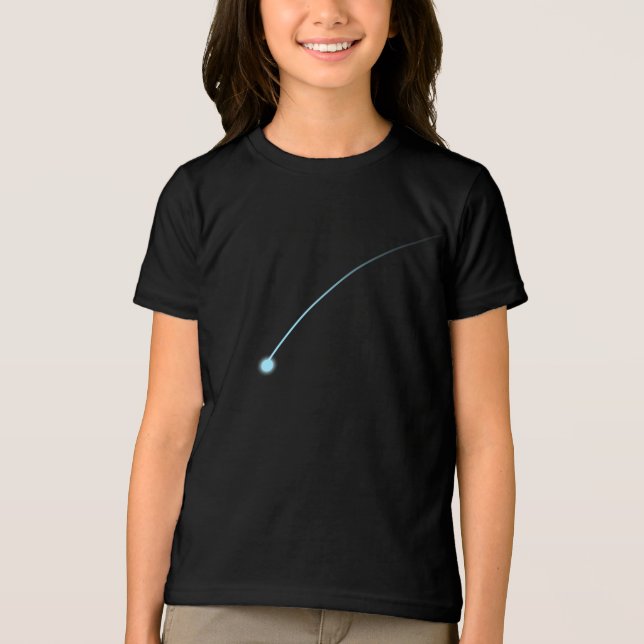 Camiseta Mínimo disparando no céu celestial da estrela (Frente)