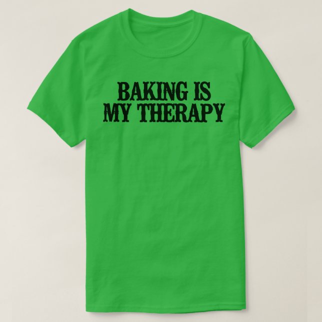 Camiseta Mínimo Engraçado É Minha Terapia (Frente do Design)