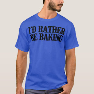 Camiseta Mínimo Engraçado Eu Preferencialmente De Banhar