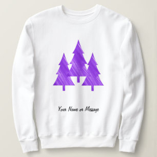 Camiseta Mínimo Legal Estético das Árvores Roxas