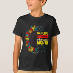 Camiseta Mínimo Mês de Conscientização sobre Amamentação No