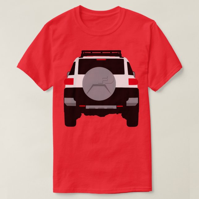 Camiseta Mínimo White FJ Cruiser (Frente do Design)