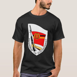 Camiseta Ministério da Segurança Estasi Segurança Alemã