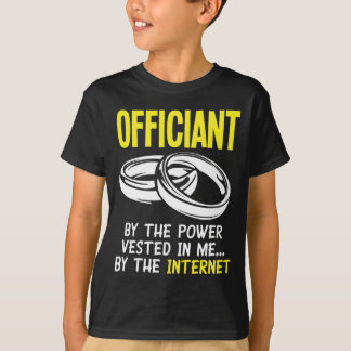 Camiseta Ministério Ordinado Divertido da Internet para Hom