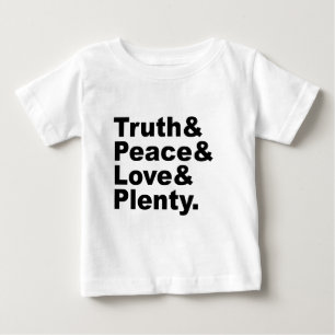 Camiseta Ministérios da Verdade & Paz & Amor & Abundância