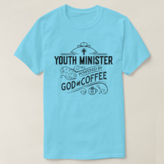 Camiseta Ministro da juventude, psto pelo deus e pelo café