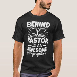 Camiseta Ministro das Mulheres Pastor: Clergia De Apreciaçã