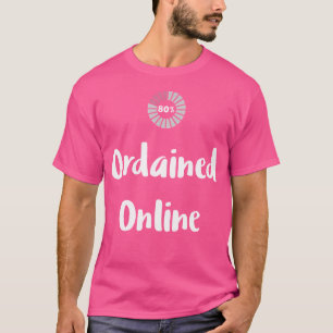 Camiseta Ministro de Casamento Ordenado Online