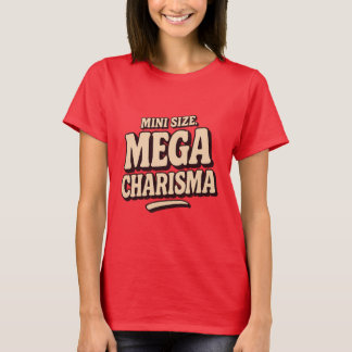 Camiseta Minitamanho Mega Charisma Shirt - Vermelho