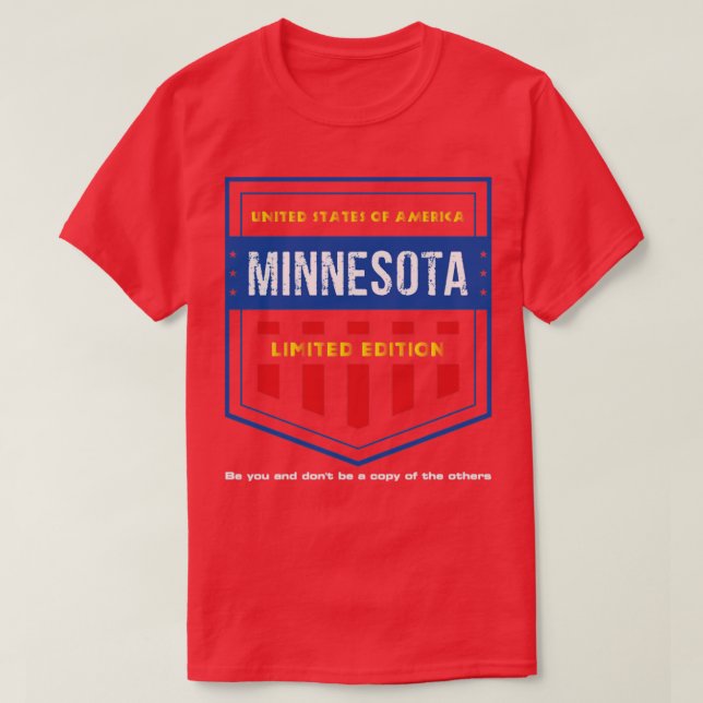 Camiseta minMinnesota24 (Frente do Design)