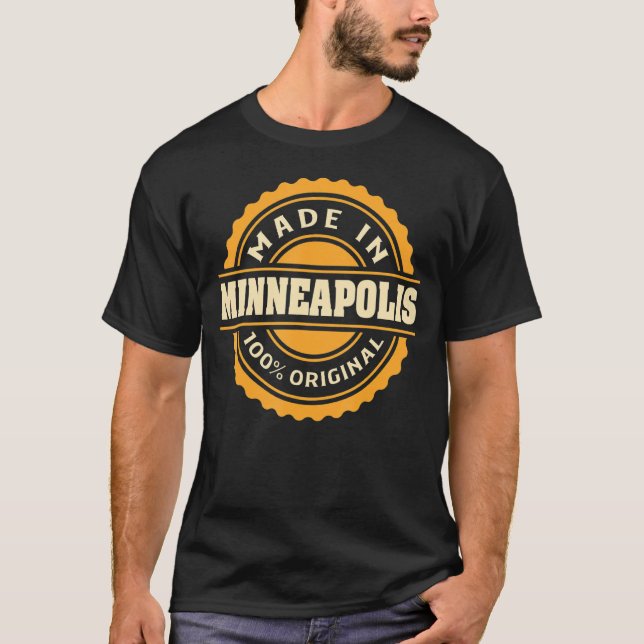 Camiseta Minneapolis Hometown (Frente)