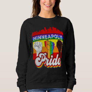 Camiseta Minneapolis Pride Rainbow Orgulho gay Flag Lgbt