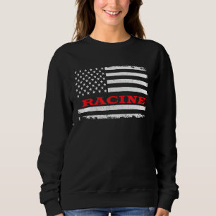 Camiseta Minnesota American Flag Racine Usa Patriotic Souve