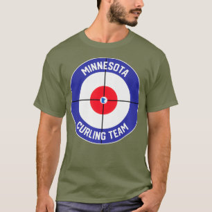 Camiseta Minnesota Curling Team Sweep Rock MN State