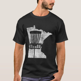 Camiseta Minnesota Disk Golf State with Basket Distingue G