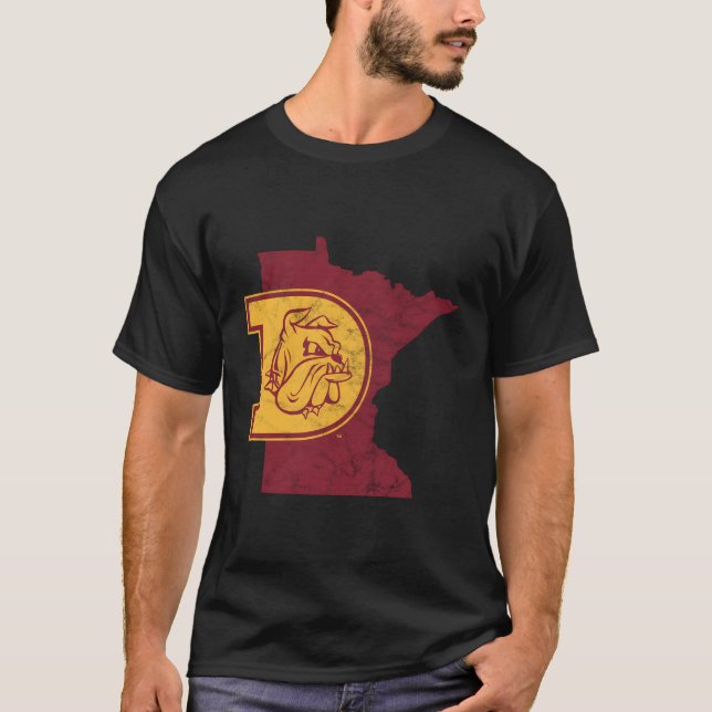 Camiseta Minnesota Duluth Umd Bulldog (Frente)
