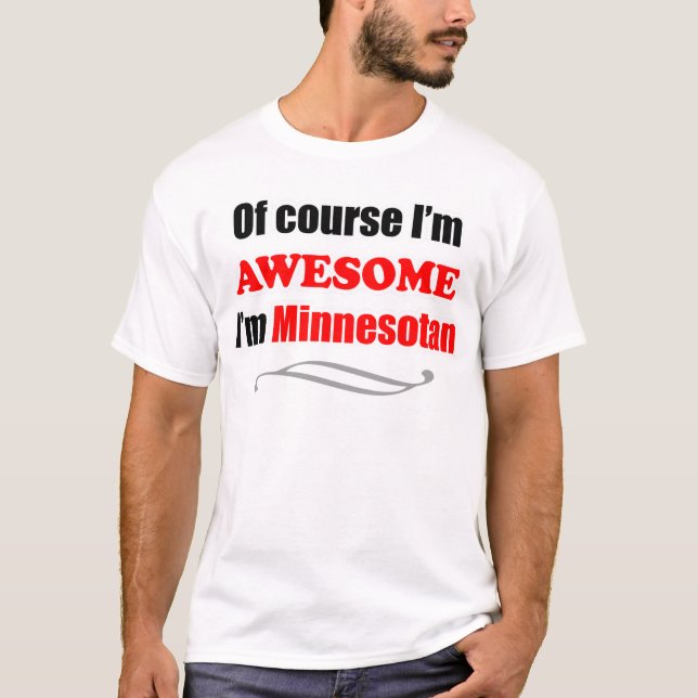 Camiseta Minnesota É Incrível (Frente)