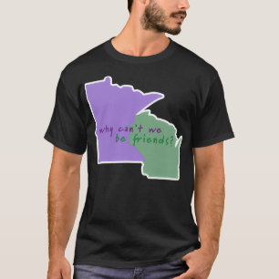Camiseta Minnesota e wisWisconsin