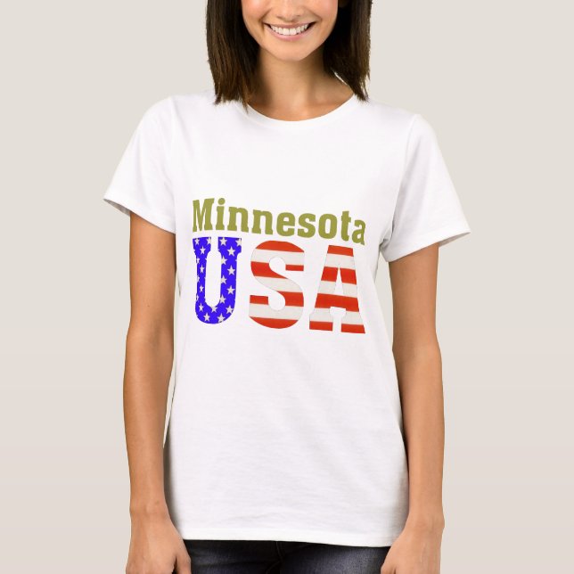 Camiseta Minnesota EUA! (Frente)