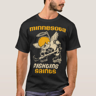 Camiseta Minnesota Fighting Santos - Hockey com retrocesso