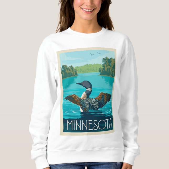 Camiseta Minnesota | Loon (Frente)