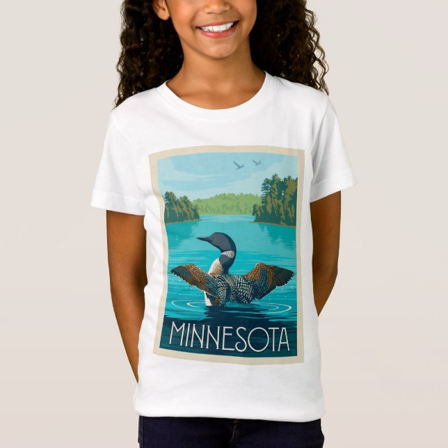 Camiseta Minnesota | Loon (Frente)