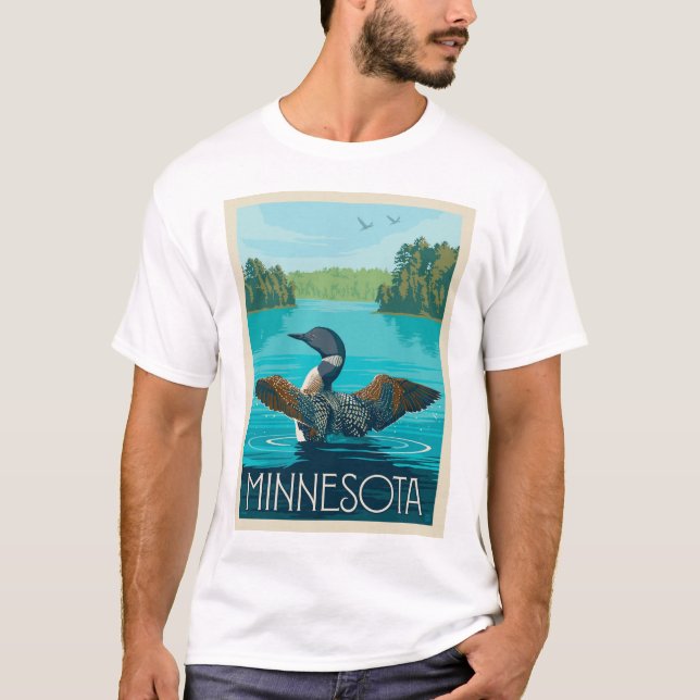 Camiseta Minnesota | Loon (Frente)