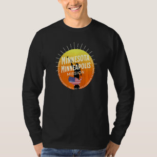 Camiseta Minnesota Minneapolis Mórmon Lds Missão Missionári