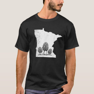 Camiseta Minnesota Morel Mushroom caçando Shroomin