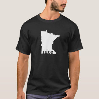 Camiseta Minnesota Nice State Pride Funny Gift Outdoor MN