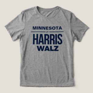 Camiseta Minnesota para Harris Walz
