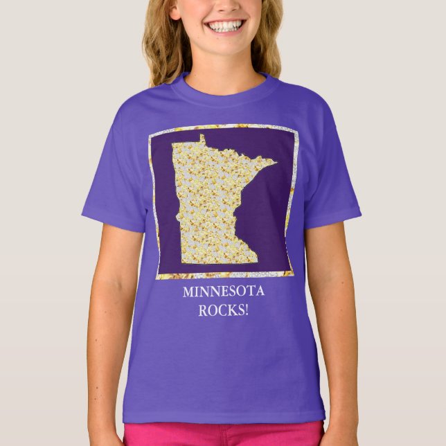 CAMISETA MINNESOTA ROCKS (Frente)