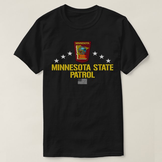 Camiseta Minnesota State Patrol  (Frente do Design)