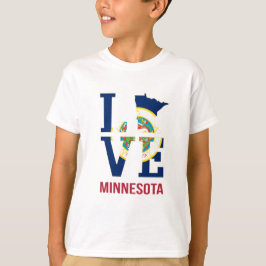 Camiseta Minnesota State USA Love