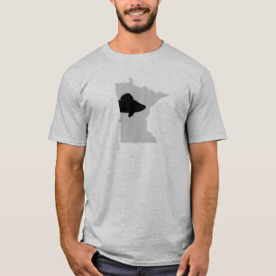 Camiseta Minnesota Walleye Silhouette