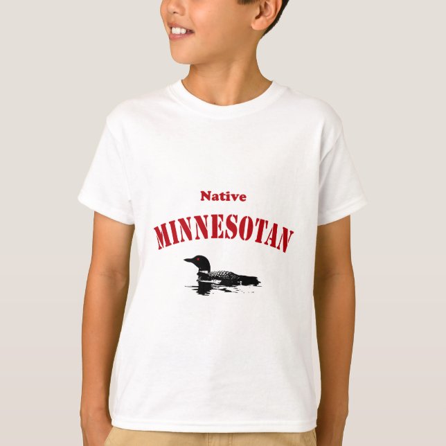 Camiseta Minnesotano nativo (Frente)