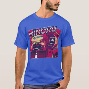 Camiseta Minoru Personalizado Gamer Vintage Anos 80 90