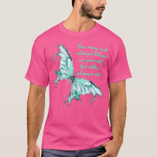 Camiseta Mint Green Butterfly Mental Health Awarness5780 2